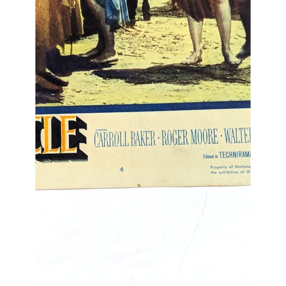 The Miracle 1959 Original Lobby Card Movie Poster War Carroll Baker‎ Roger Moore - Picture 7 of 8